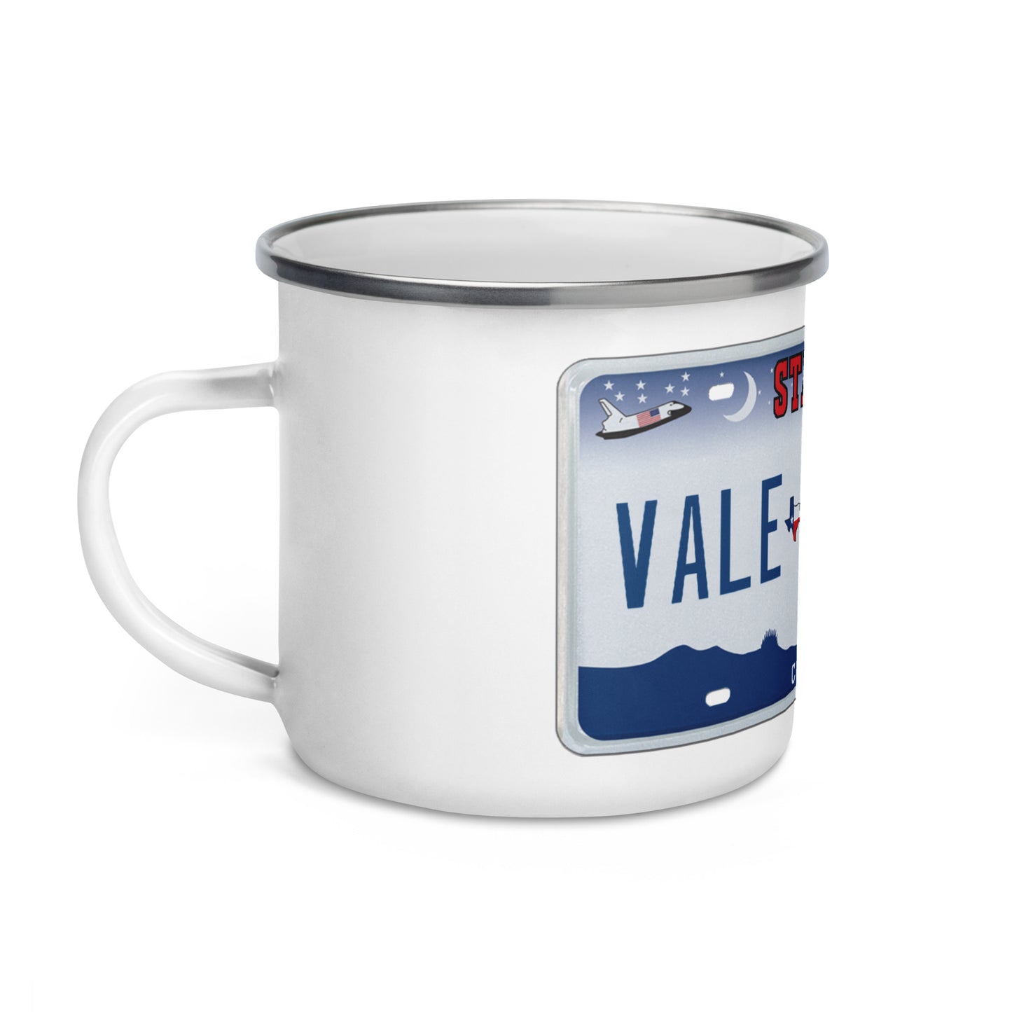 Vale La Pena Enamel Mug (explanation on our Youtube)