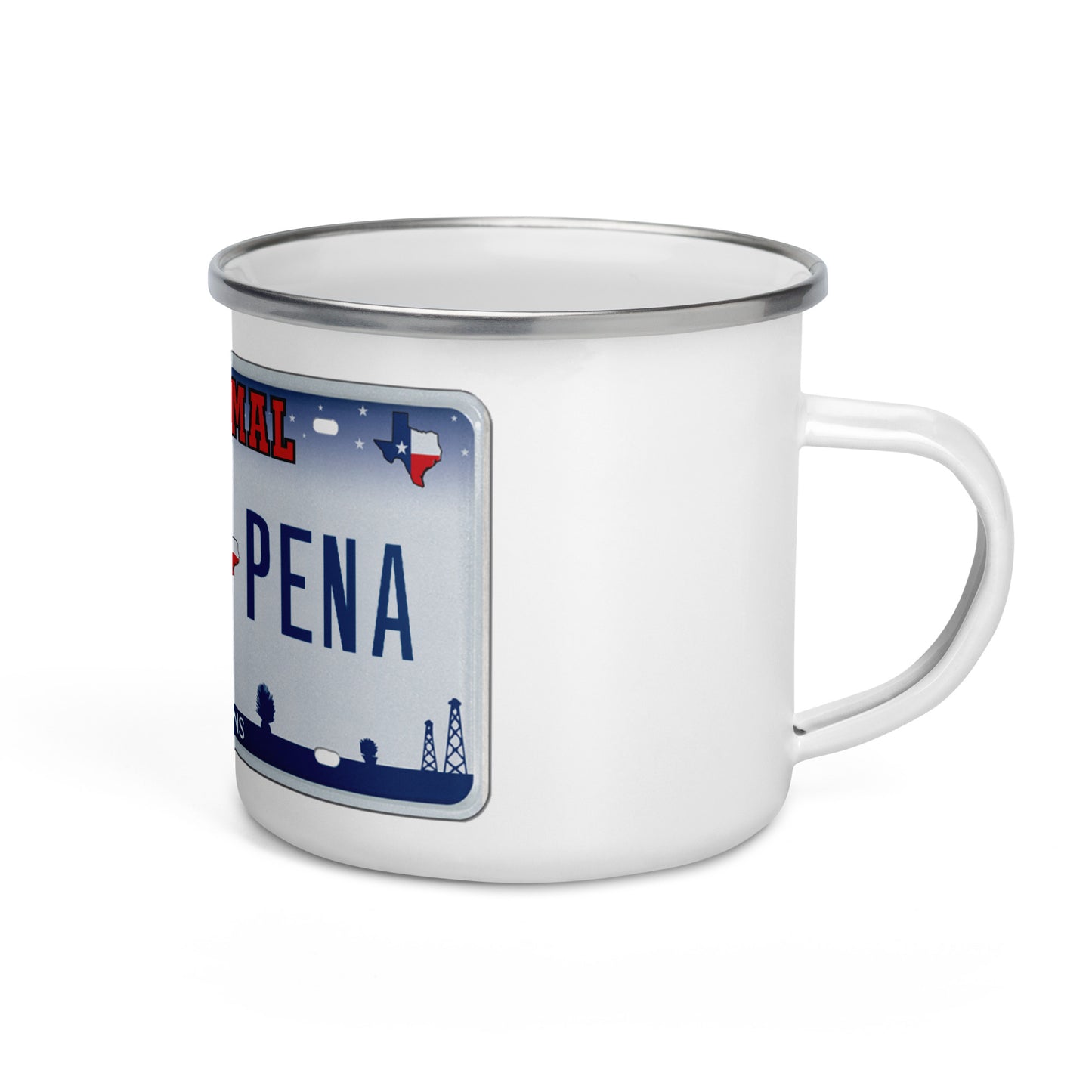 Vale La Pena Enamel Mug (explanation on our Youtube)
